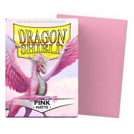 Sleeves: Dragon Shield: Matte: Pink (100)