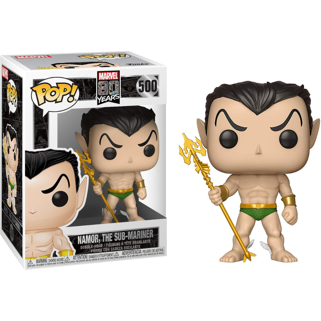 Funko Pop Marvel 80 Years Namor, The Sub-Mariner 500