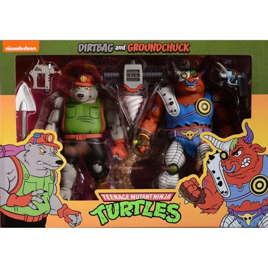 Teenage Mutant Ninja Turtles NECA Dirtbag and Groundchuck