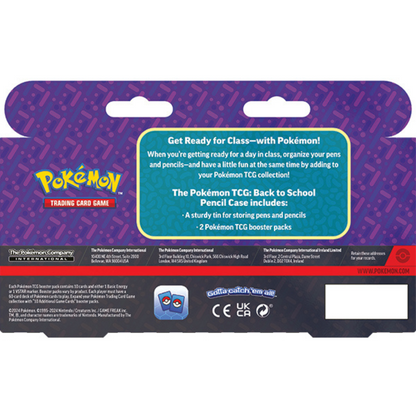 Pokemon TCG: Back to School Pencil Case 2024