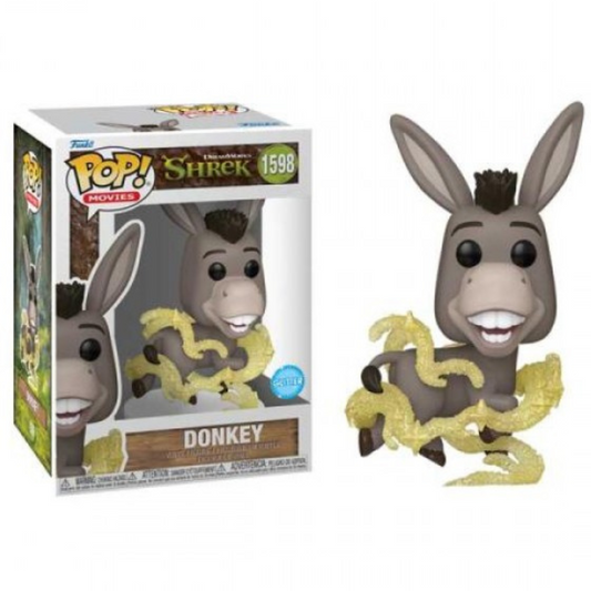 Funko Pop Disney Shrek Donkey 1598 Glitter