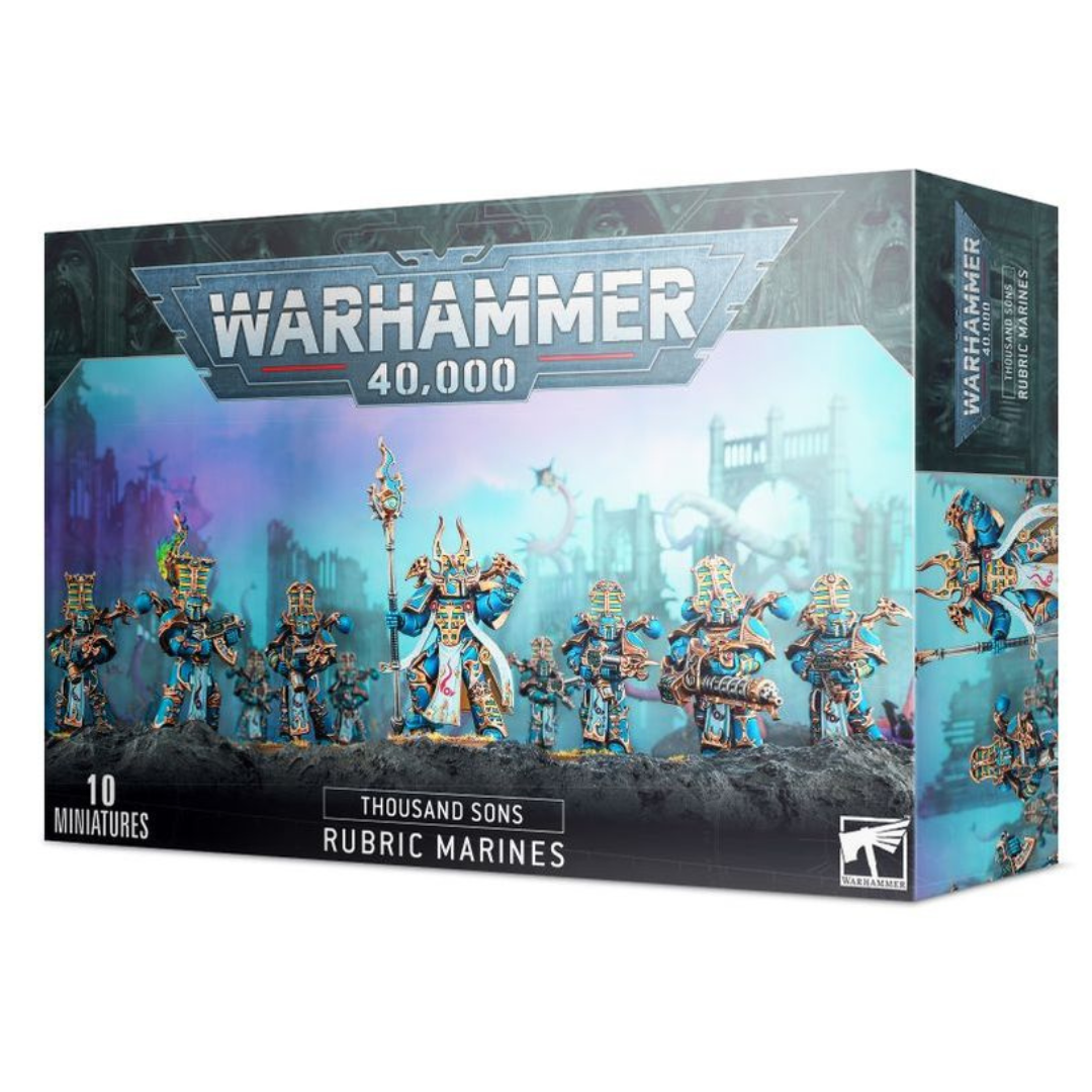 Games Workshop Warhammer 40K Thousand Sons Rubric Marines