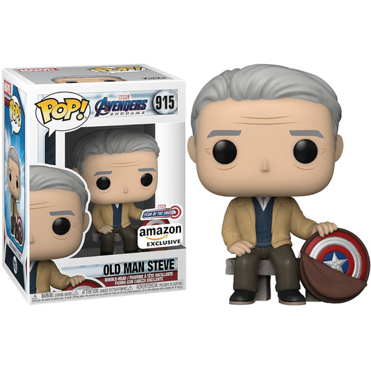 Funko Pop Marvel Old Man Steve 915 Amazon Exclusive