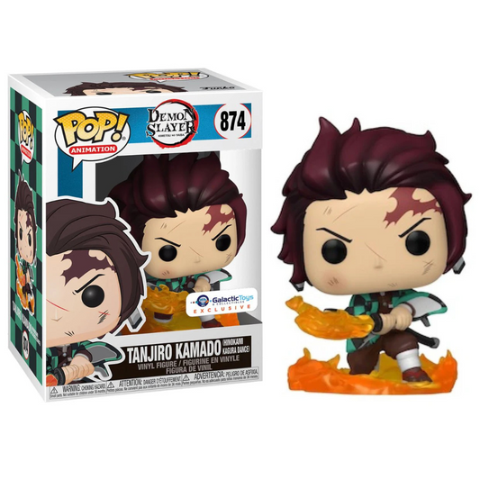 Funko Pop Anime Demon Slayer Tanjiro Kamado (Hinokami Kagura Dance) 874 Galactic Toys Exclusive