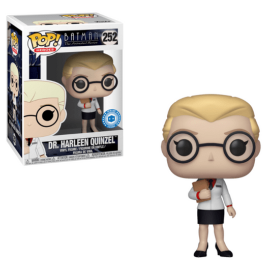 Funko Pop DC Comics Batman Animated Series Dr. Harleen Quinzel 252 Pop in a Box Exclusive