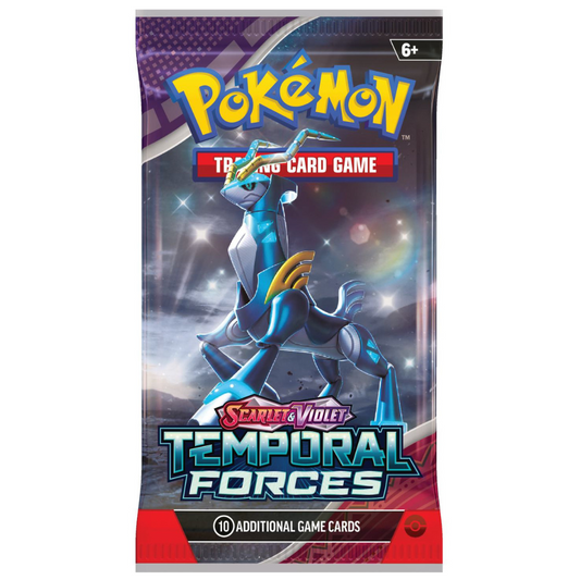 Pokemon Scarlet & Violet Temporal Forces Booster Pack - Random Pack Art