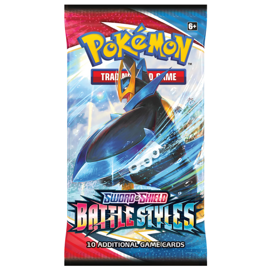 Pokemon Sword & Shield Battle Styles Booster Pack - Random Pack Art