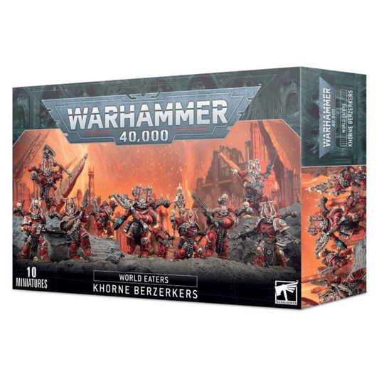 Games Workshop Warhammer 40K World Eaters Khorne Berzerkers