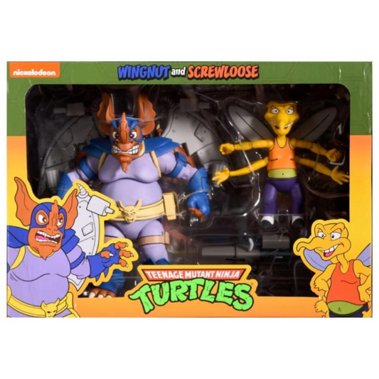 Teenage Mutant Ninja Turtles NECA Wingnut and Screwloose