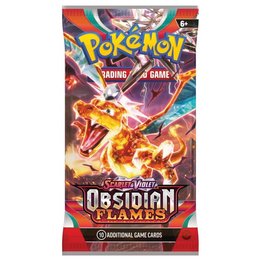 Pokemon Scarlet & Violet Obsidian Flames Booster Pack - Random Pack Art