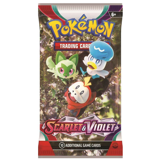 Pokemon Scarlet & Violet Booster Pack - Random Pack Art