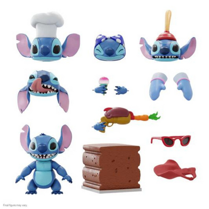 Super7 ULTIMATES! Disney Stitch - 7" Disney Action Figure with Accessories