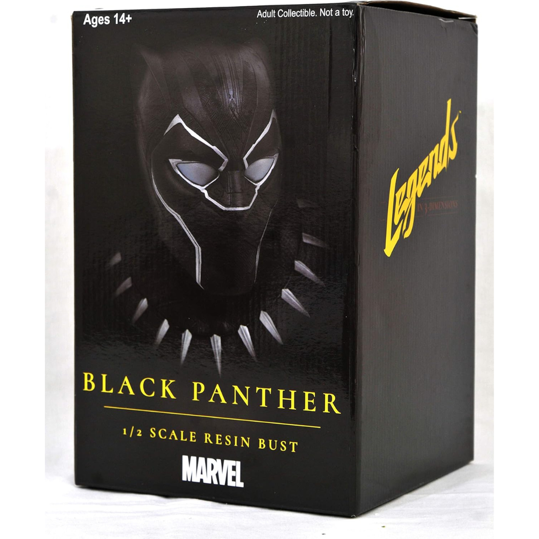 Legends in 3D Avengers 3 Black Panther 1:2 Scale Bust Diamond Select Limited 560/1000