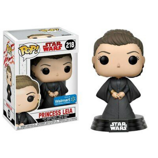 Funko Pop Star Wars Princess Leia 218 Walmart Exclusive