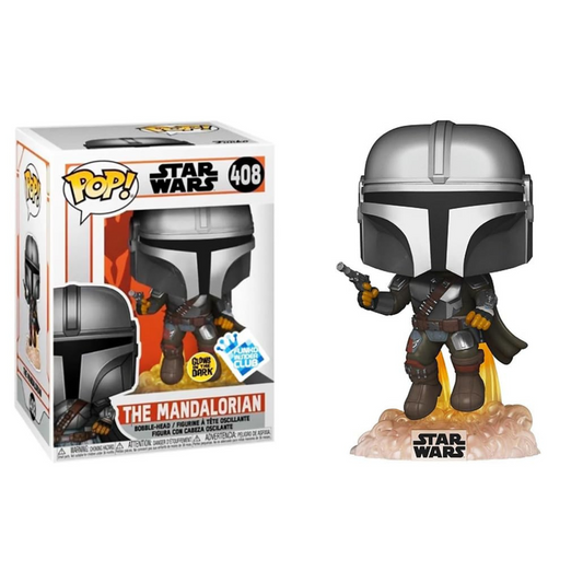 Funko Pop Star Wars The Mandalorian 408 Funko Insider Club Exclusive GITD