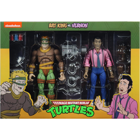 Teenage Mutant Ninja Turtles NECA Rat King vs. Vernon