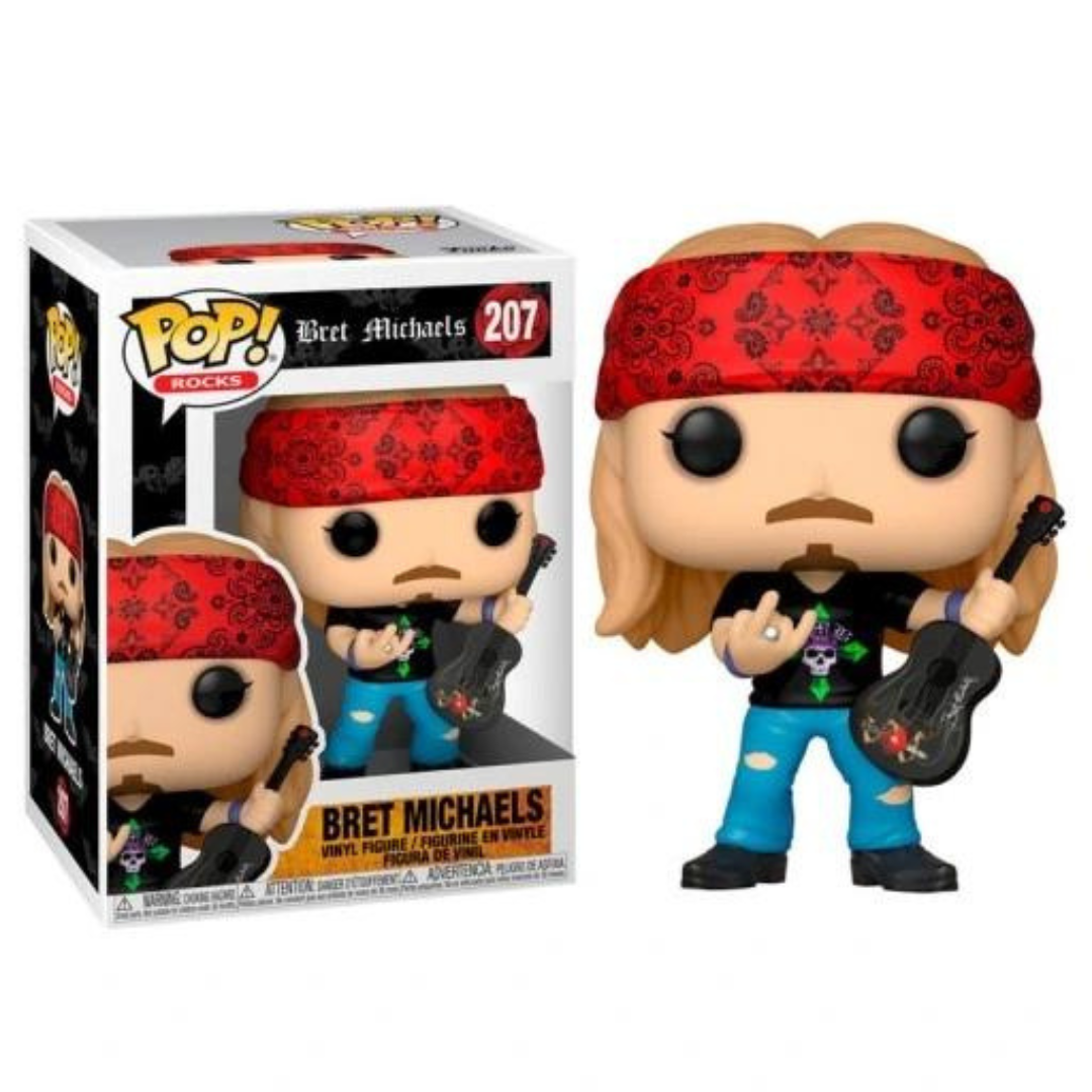 Funko Pop Music Bret Michaels Brett Michaels 207