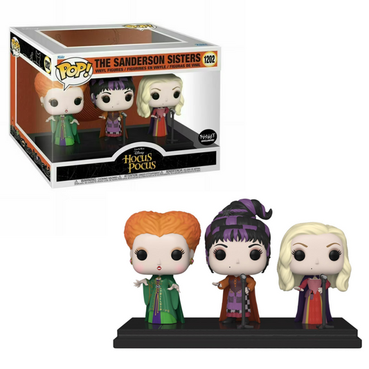 Funko Pop Movies Hocus Pocus The Sanderson Sisters 1202 Spirit Exclusive!