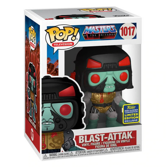 Funko Pop Master of the Universe MOTU Blast-Attak 1017 2020 Summer Convention