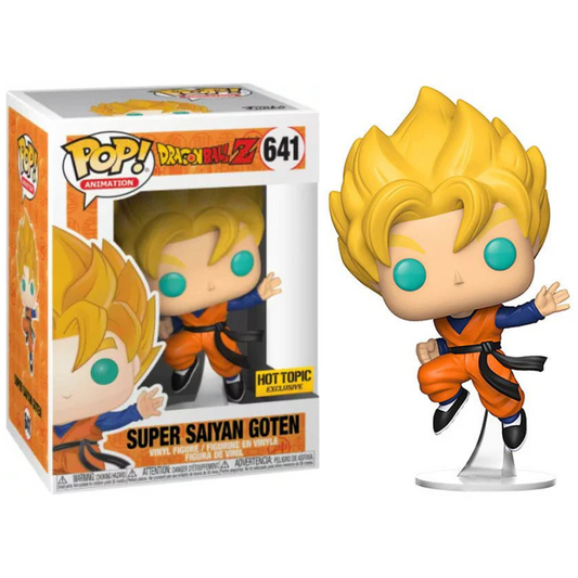 Funko Pop Anime Dragon Ball Z Super Saiyan Goten 641 Hot Topic Exclusive