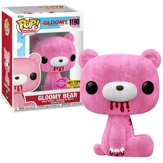 Funko Pop Gloomy The Naughty Grizzly Gloomy Bear 1190 Hot Topic Flocked