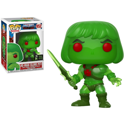 Funko Pop Master of the Universe MOTU He-Man (Slime Pit) 952 Limited Edition