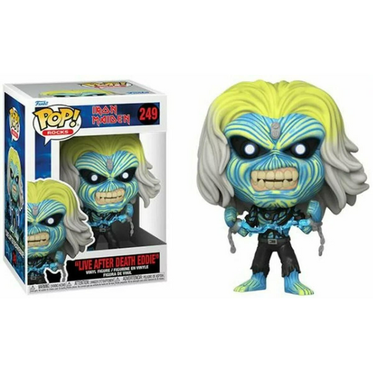 Funko Pop Music Iron Maiden Live After Death Eddie 249