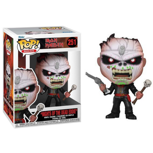 Funko Pop Music Iron Maiden Nights of the Dead Eddie 251