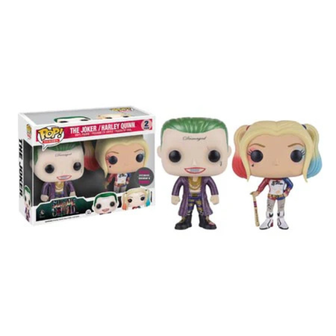 Funko Pop DC Comics The Joker / Harley Quinn 2 Pack HMV Exclusive