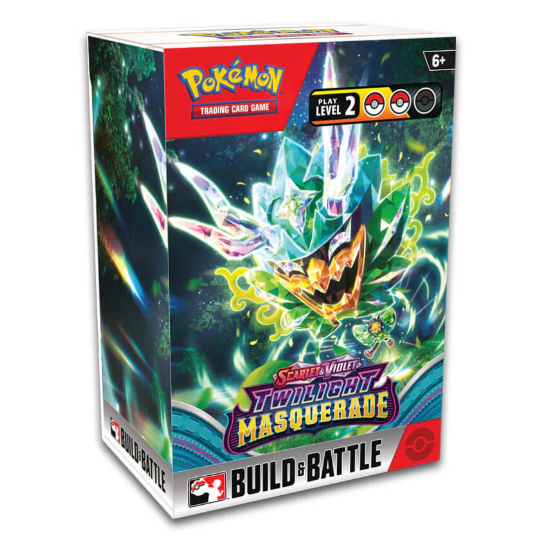 Pokemon Scarlet & Violet Twilight Masquerade Build & Battle Box