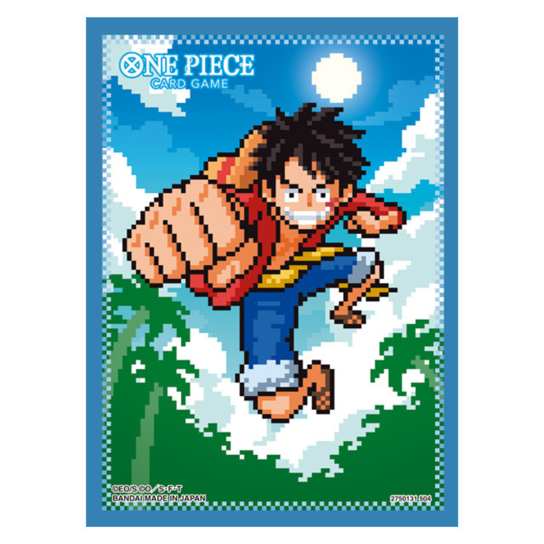 One Piece Card Game: Official Sleeves – TCG+ Limited Edition: Vol. 8 Monkey D. Luffy Dot Variant