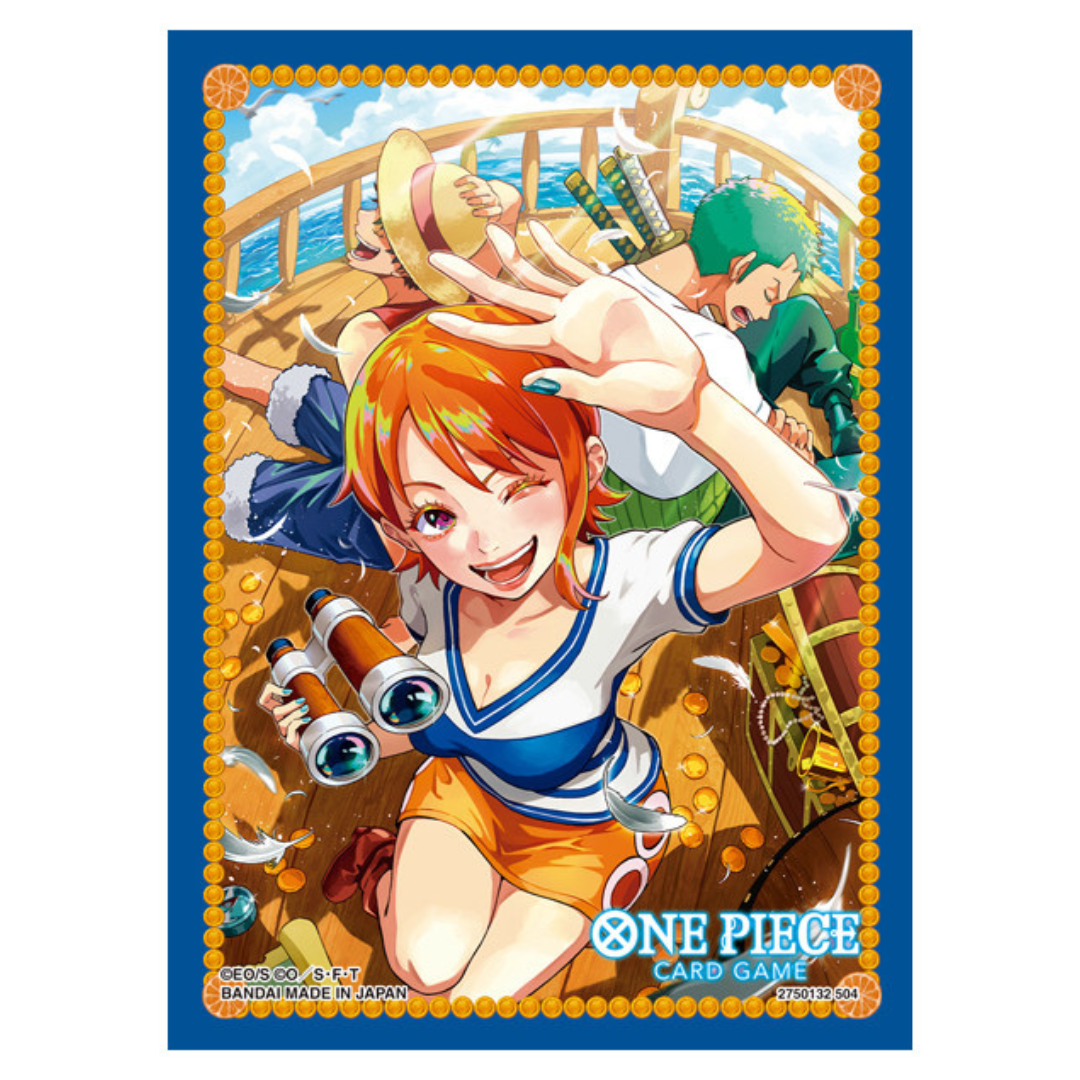 One Piece Card Game: Official Sleeves – TCG+ Limited Edition: Vol. 8 Sailor Nami