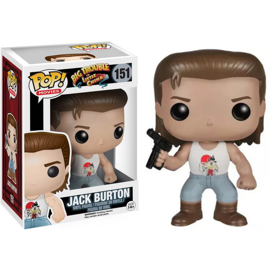 Funko Pop Big Trouble in Little China Jack Burton 151