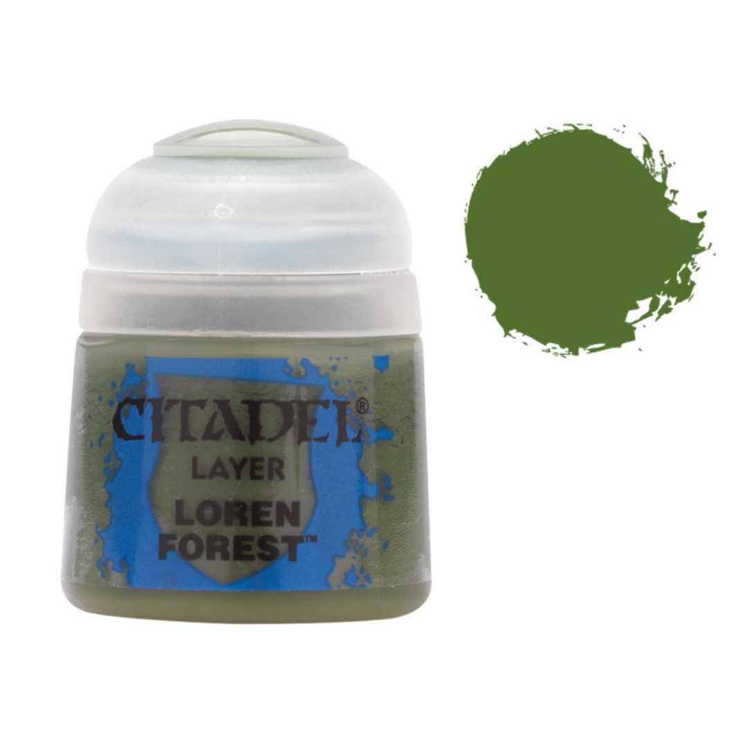 Games Workshop Warhammer Layer Base Layer Loren Forest 12ML