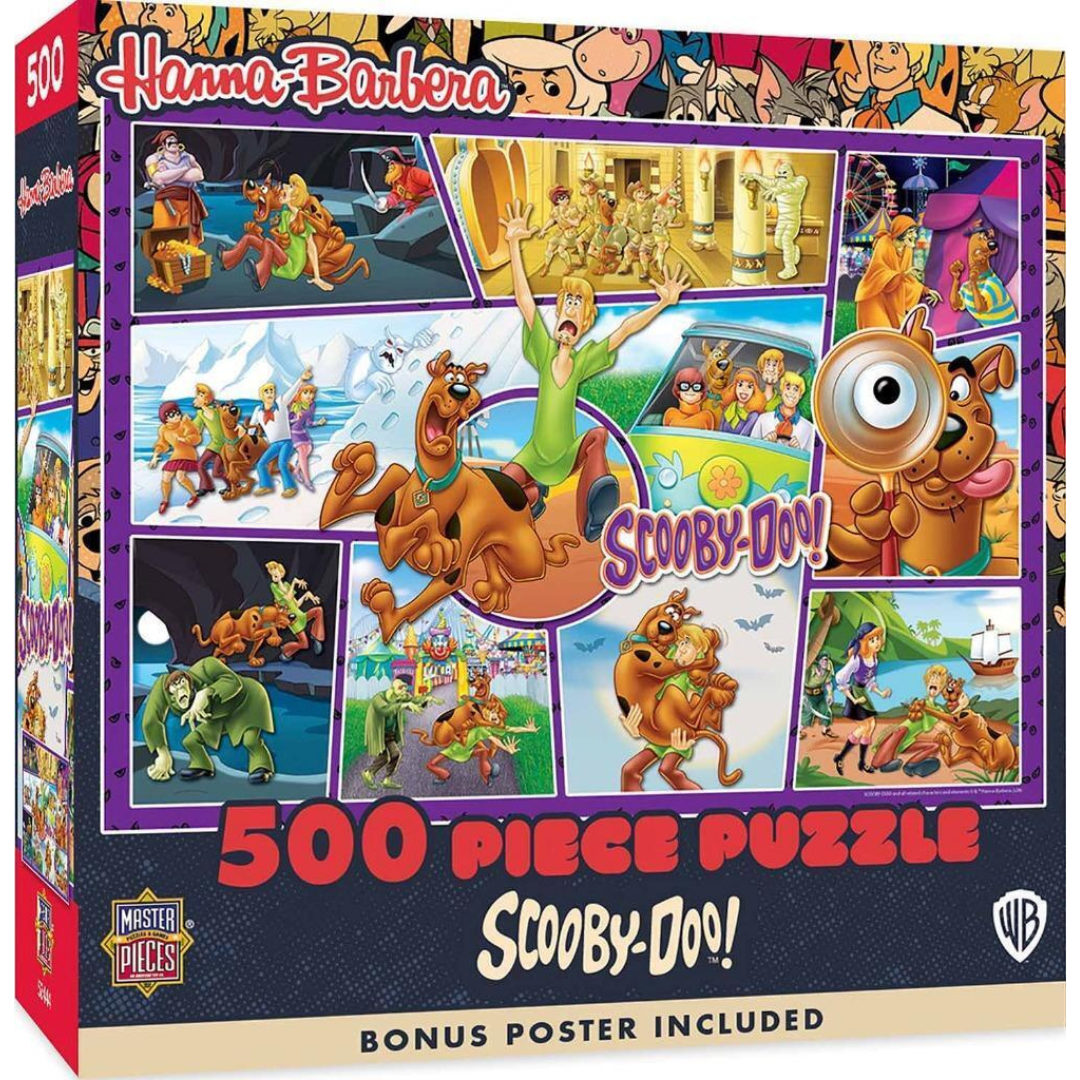 Puzzle Hanna-Barbera Scooby-Doo! 500 Piece Puzzle + Bonus Poster