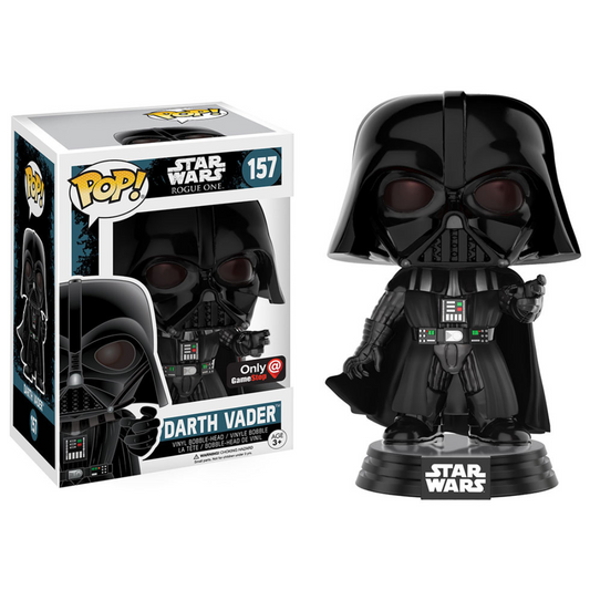 Funko Pop Star Wars Darth Vader 157 Gamestop Exclusive