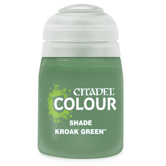 Games Workshop Warhammer Paint Citadel Shade Kroak Green 18ML