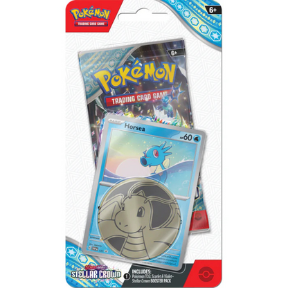 Pokemon Stellar Crown Checklane Blister - 1 Random Blister Pack