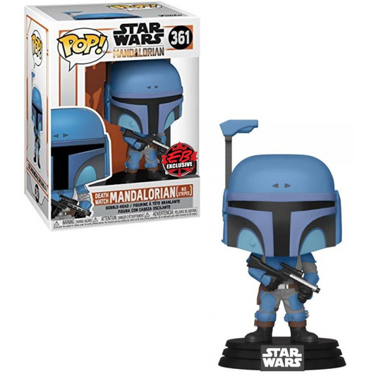 Funko Pop Star Wars Death Watch Mandalorian (No Stripes) 361 EB Games Exclusive