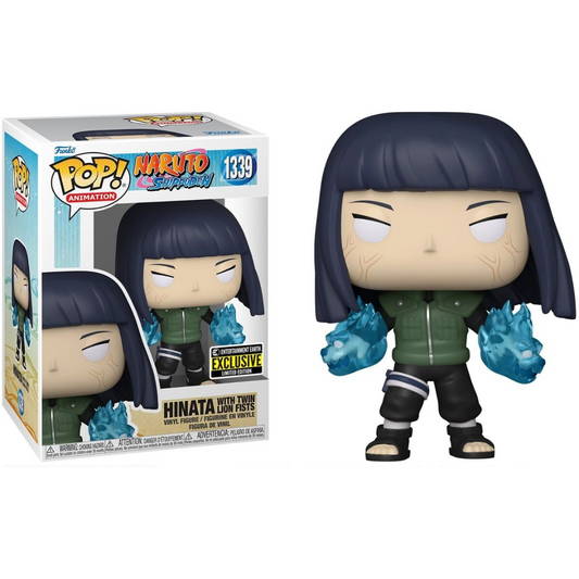 Funko Pop Anime Naruto Shippuden Hinata with Twin Lion Fists 1339 Entertainment Earth Exclusive