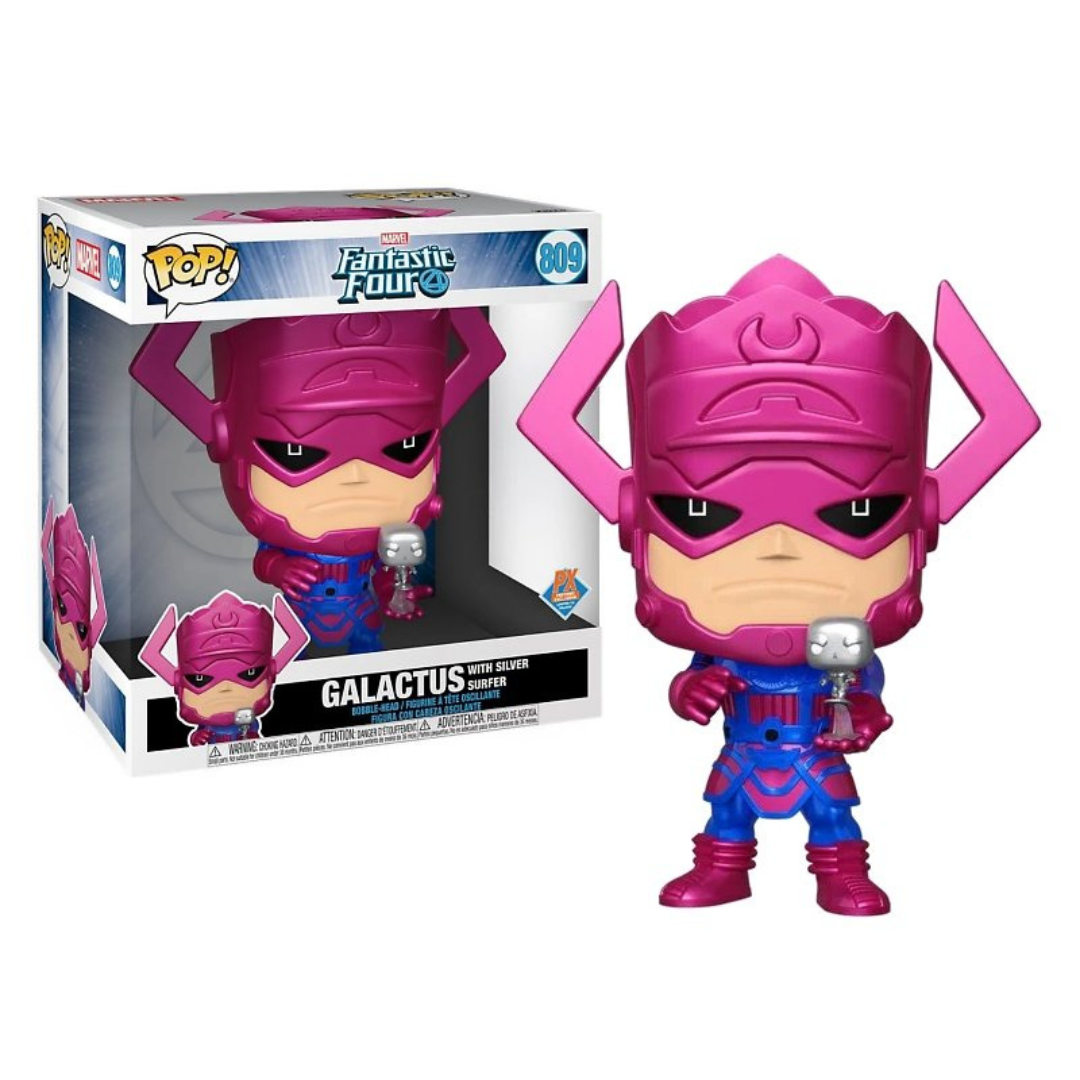 Funko Pop Jumbo Marvel Galactus with Silver Surfer 809 PX Exclusive