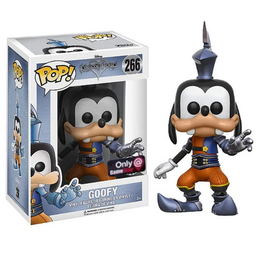 Funko Pop Kingdom Hearts Goofy 266 Gamestop Exclusive