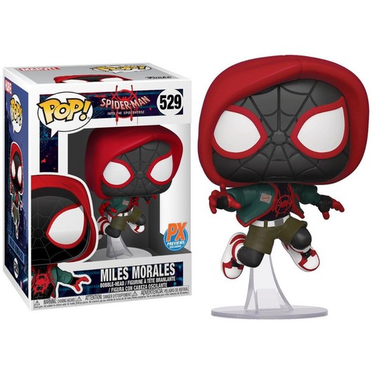 Funko Pop Marvel Spider-Man Into the Spider-Verse Miles Morales 529 PX Exclusive