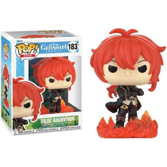 Funko Pop Gaming Genshin Impact Diluc Ragnvindr 183