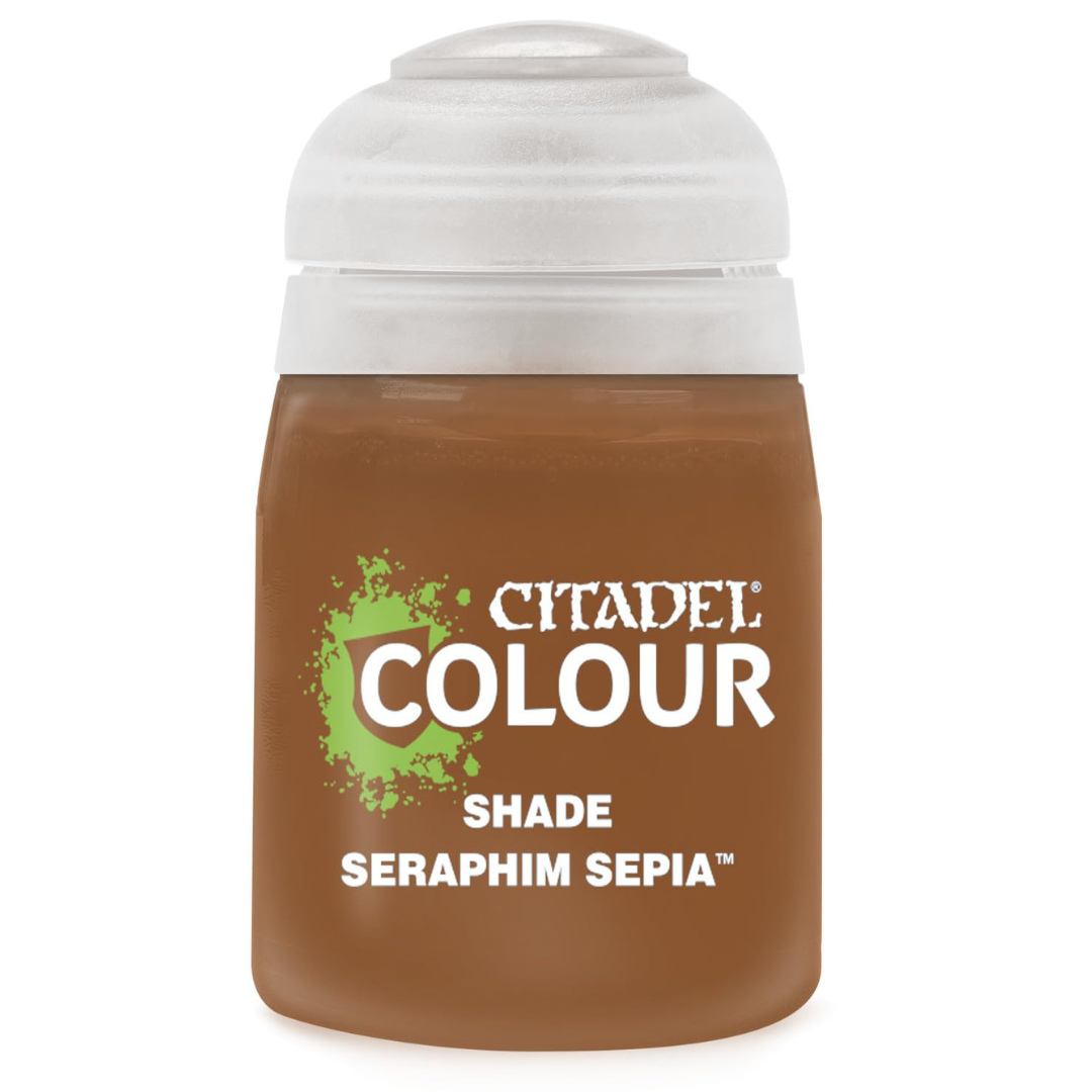 Games Workshop Warhammer Paint Citadel Shade Seraphim Sepia 18ML