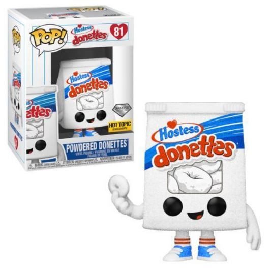 Funko Pop Hostess Donettes Powdered Donettes 81 Hot Topic Diamond