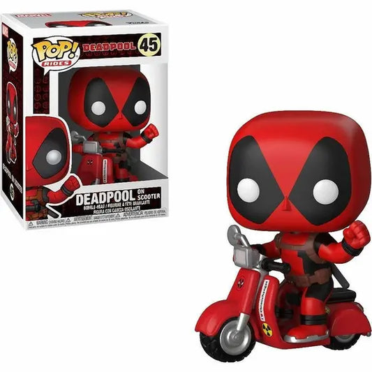 Funko Pop Marvel Deadpool on Scooter 48