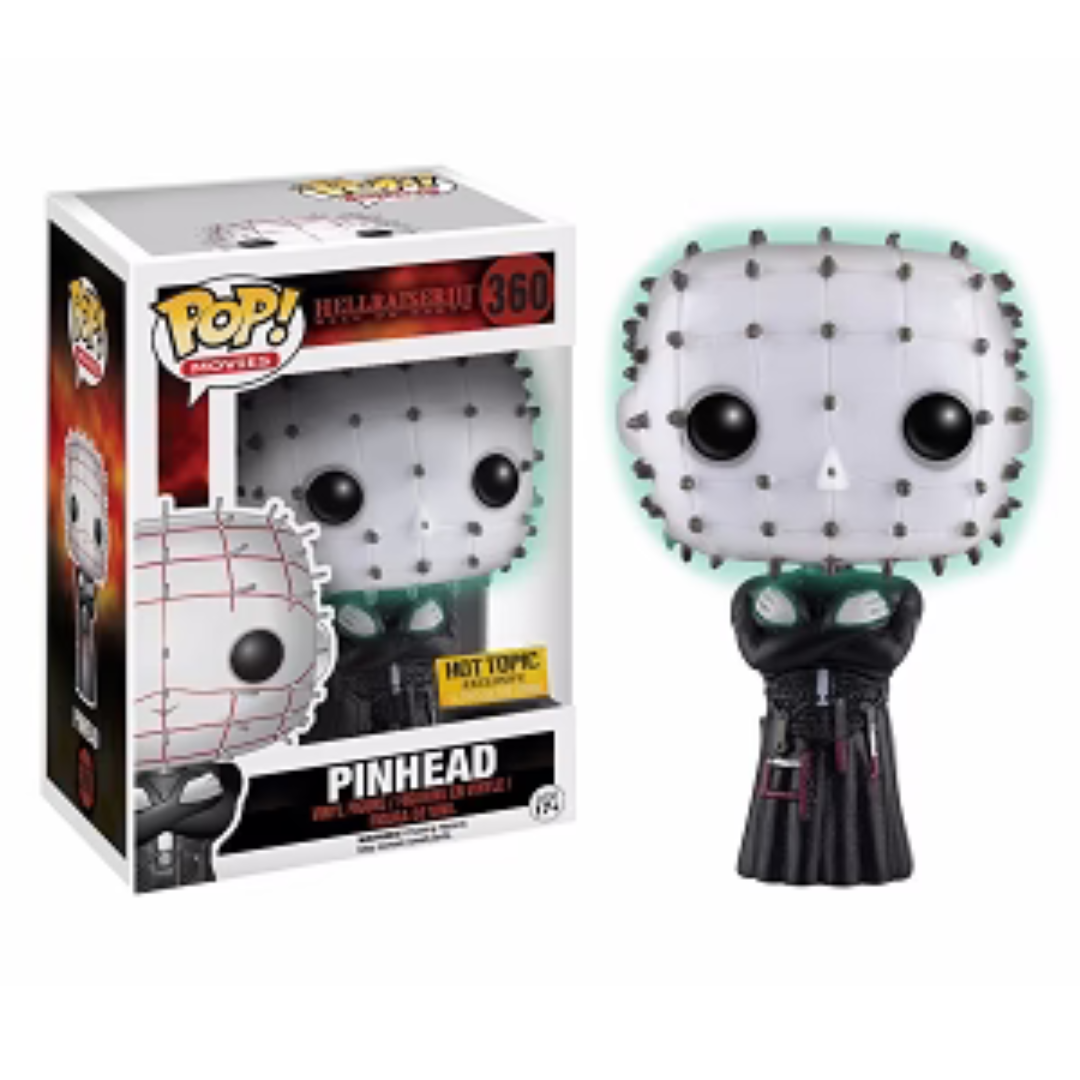 Funko Pop Horror Hellraiser 3 Pinhead 360 Hot Topic GITD