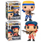 Funko Pop Games Contra SET Bill Rizer 585 / Lance Bean 586