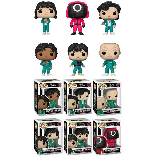 Funko Pop Squid Games SET of 6